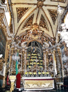 Altar da Catedral Basílica Nossa Senhora do Pilar (ou Matriz do Pilar).